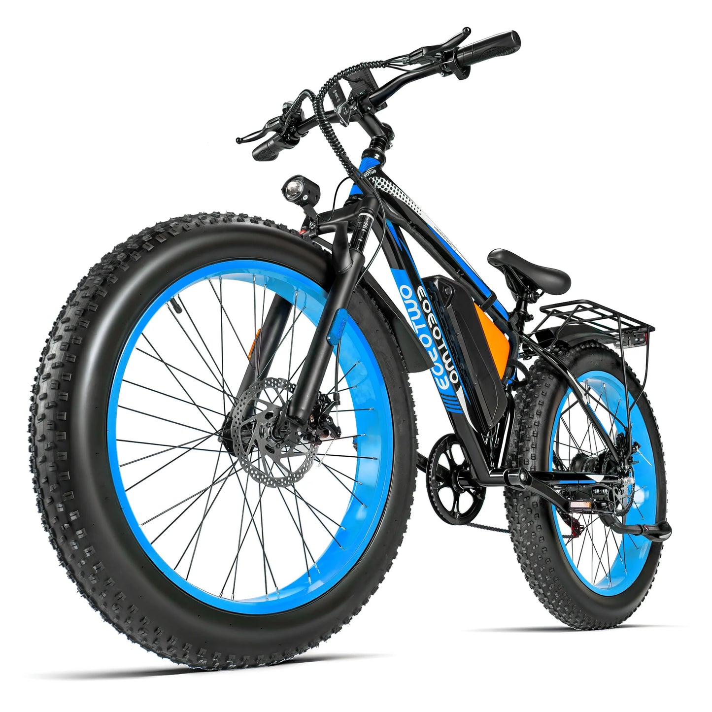 EOEOTWO Electric Fat Tire Bike 1500W Peak 960Wh Battery 30MPH