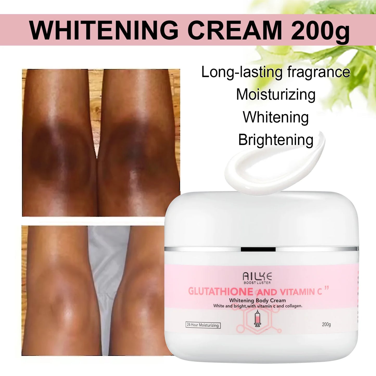 AILKEE Whitening Moisturizing Korean Facial And Body Lotion Vitamin C