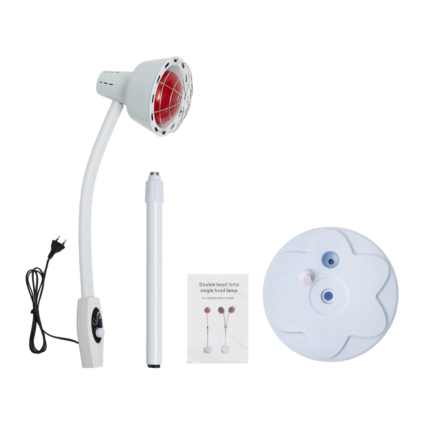 Hign-concerned Infrared Heat Lamp 275W Therapy Lamp With Stand