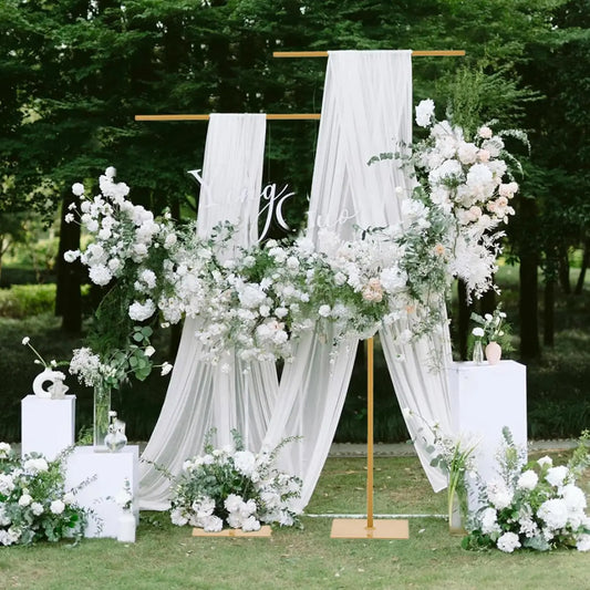 NONECN Wedding Backdrop Stand for Parties and Photoshoots