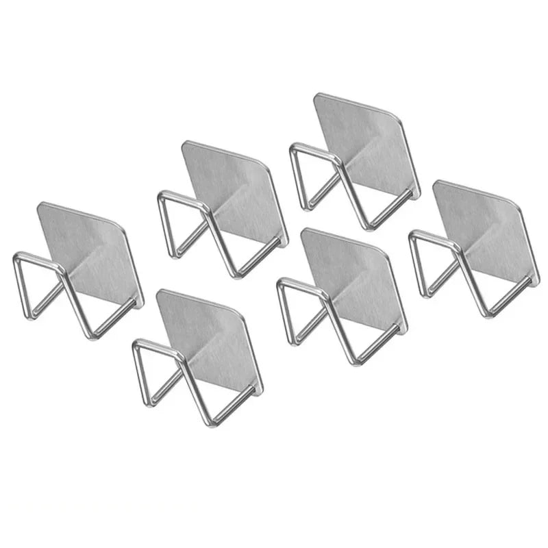 Stainless Steel Wall Mounted Storage Rack For Pots And Covers