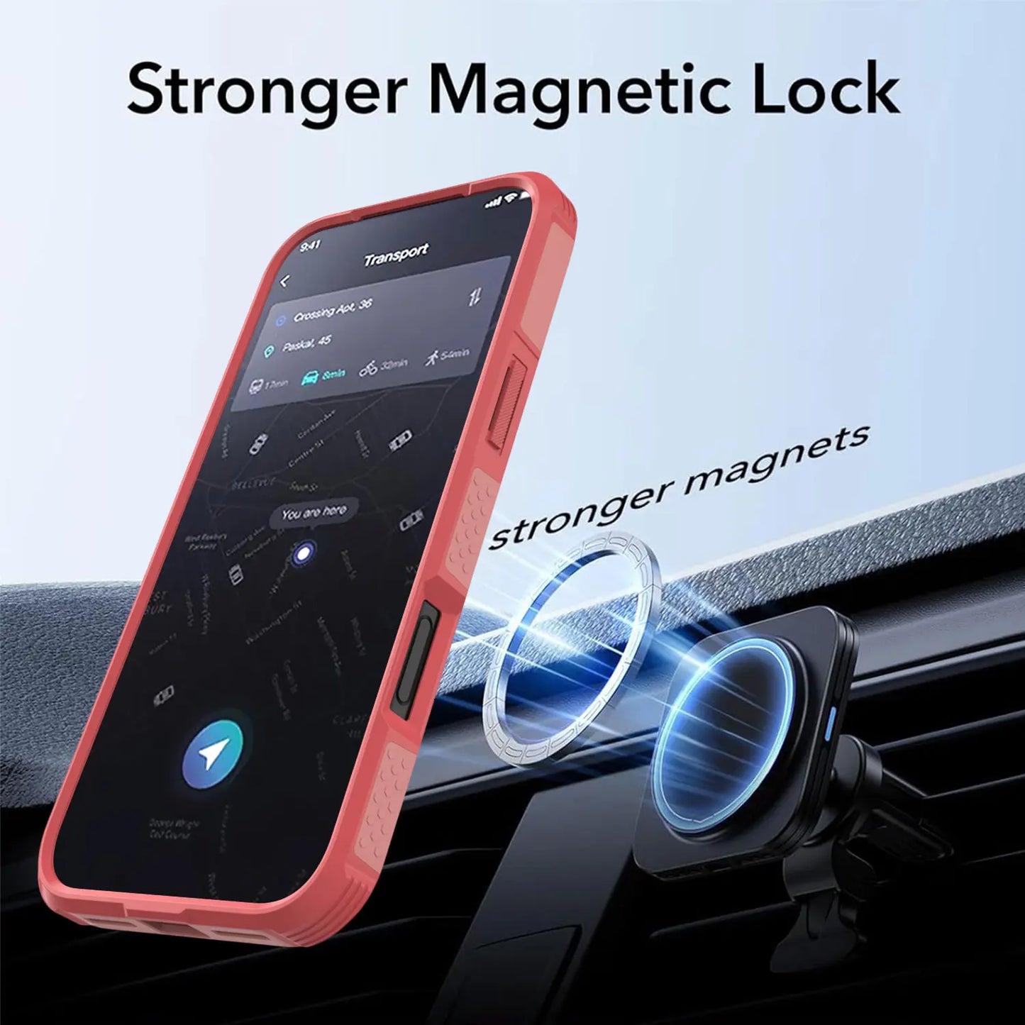 Design iPhone 17 Series Hybrid Rugged Case With Kickstand