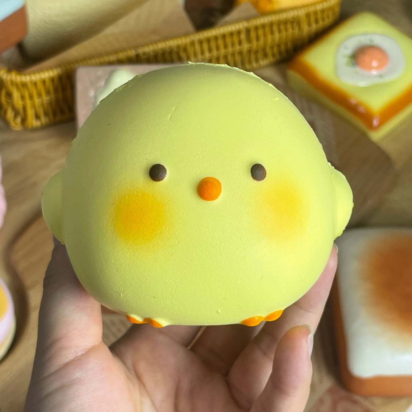 Giant Chick Squishy Toy Slow Rising Stress Relief Fidget Toy