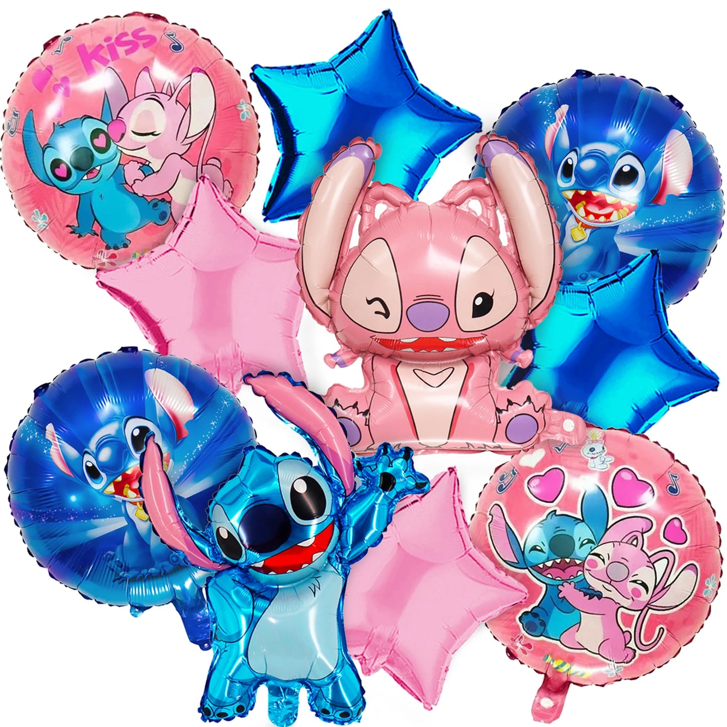 Disney Stitch Foil Balloons For Birthday Party Decoration