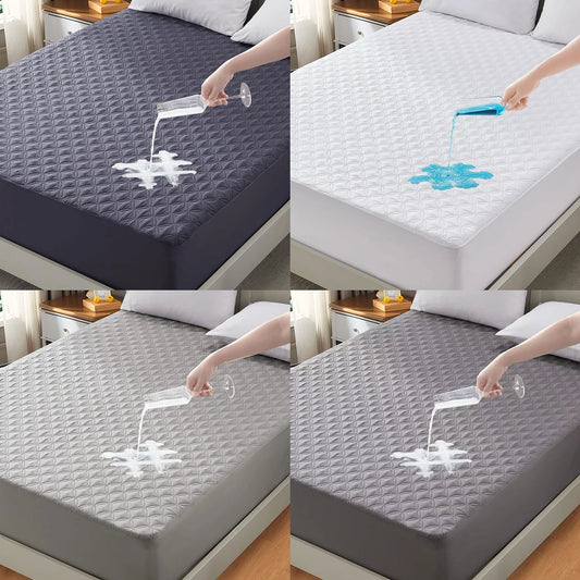 Tatting Waterproof Mattress Protector Noiseless Deep Pocket