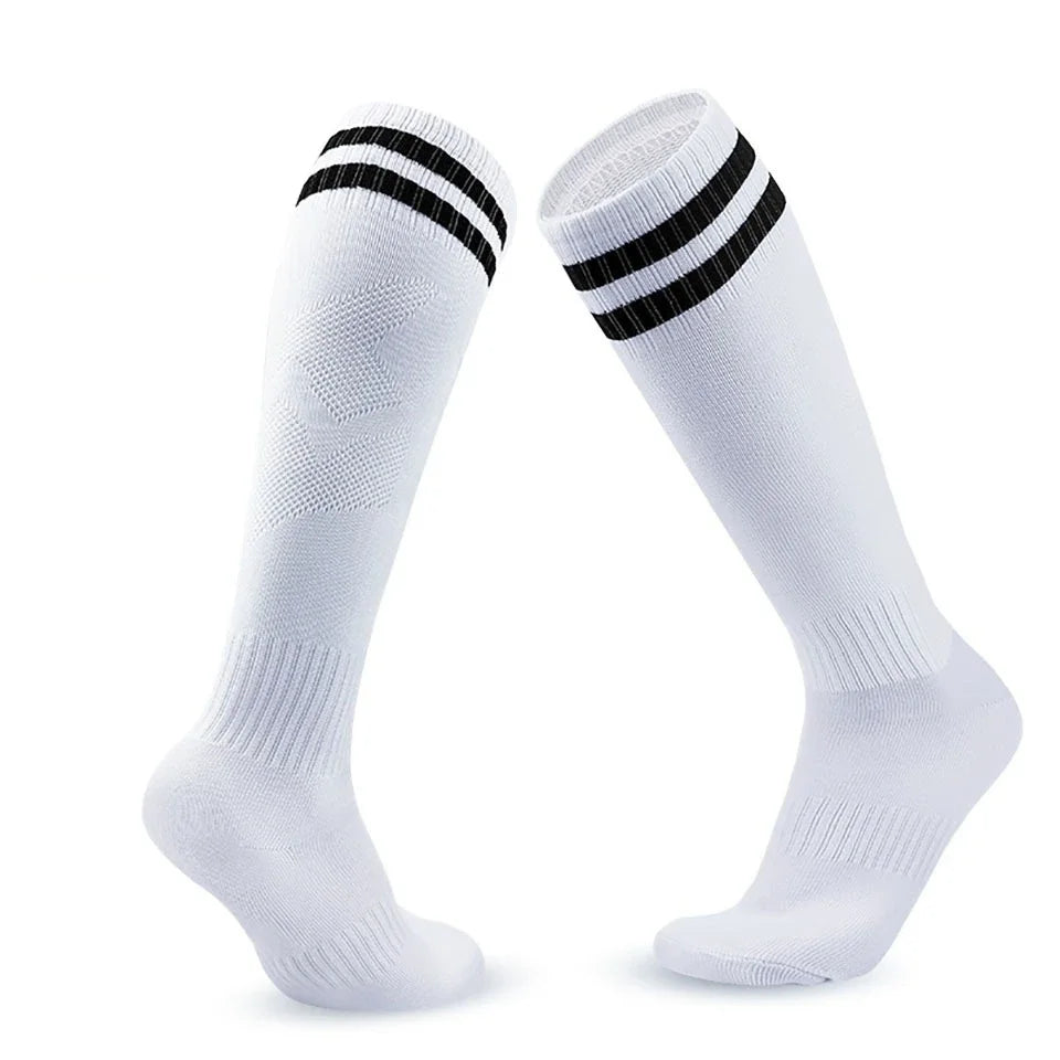 Loogdeel Knee High Soccer Socks Unisex Breathable Sports Socks