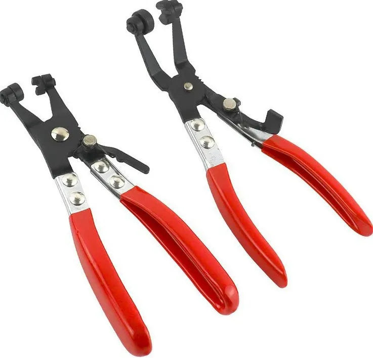 Car Hose Clamping Pliers Bendable Hose Clamps Cable Type Flex Cable Straight Hose Bundle Removal Long Clamps Auto Repair Tools