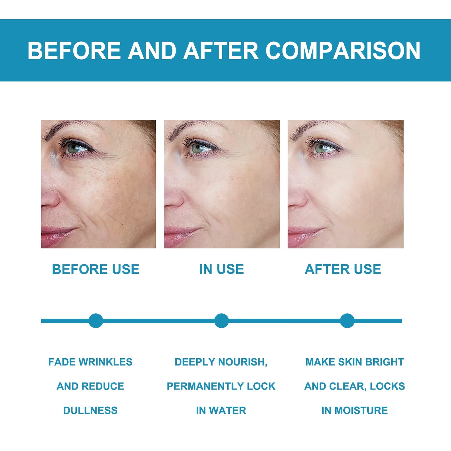 Ouhoe Hyaluronic Acid Facial Essence Deep Moisturizing Serum