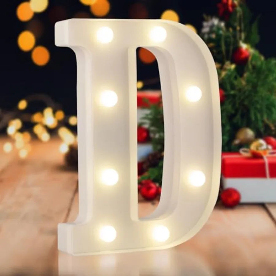 LED Marquee Numbers, 0-9 Light Up Letters, Battery Powered LED Letter Lights for Birthday Party, Christmas Night, Home, Bar, Gr