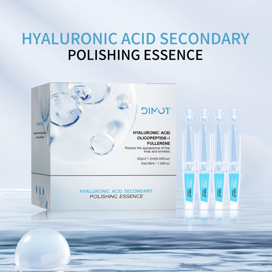 30pcs Hyaluronic Acid Face Serum Solution Nourish Repair Fine Lines Facial Hydration Anti-wrinkles Aging Face Care Essence 2 Set