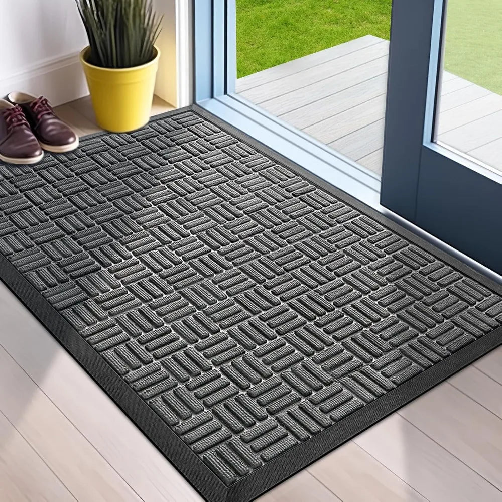 Hign Concerned Front Door Mat Heavy Duty Welcome Indoor