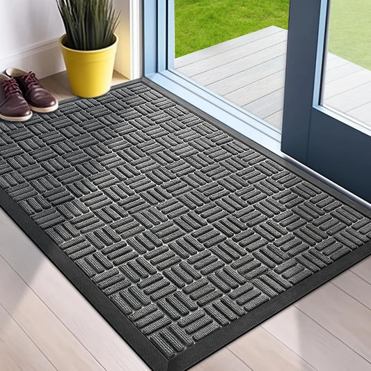 Hign Concerned Front Door Mat Heavy Duty Welcome Indoor