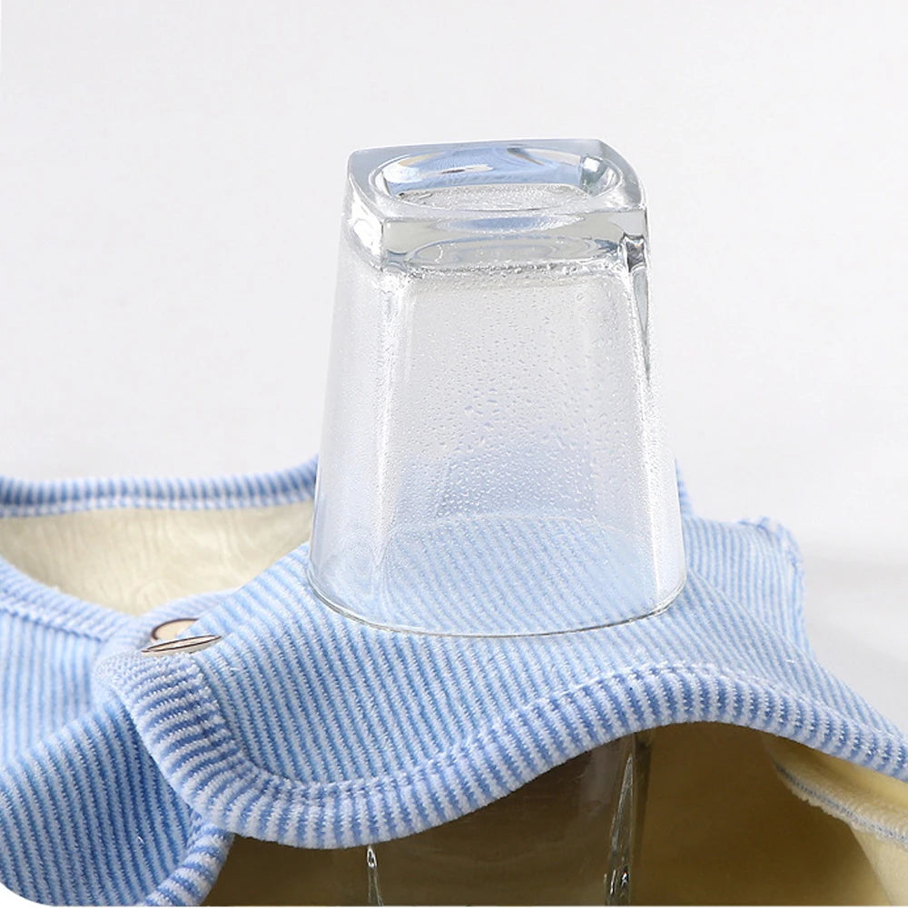 Unisex Kids Velvet Lined Waistcoat Vest For Autumn Winter Outerwear