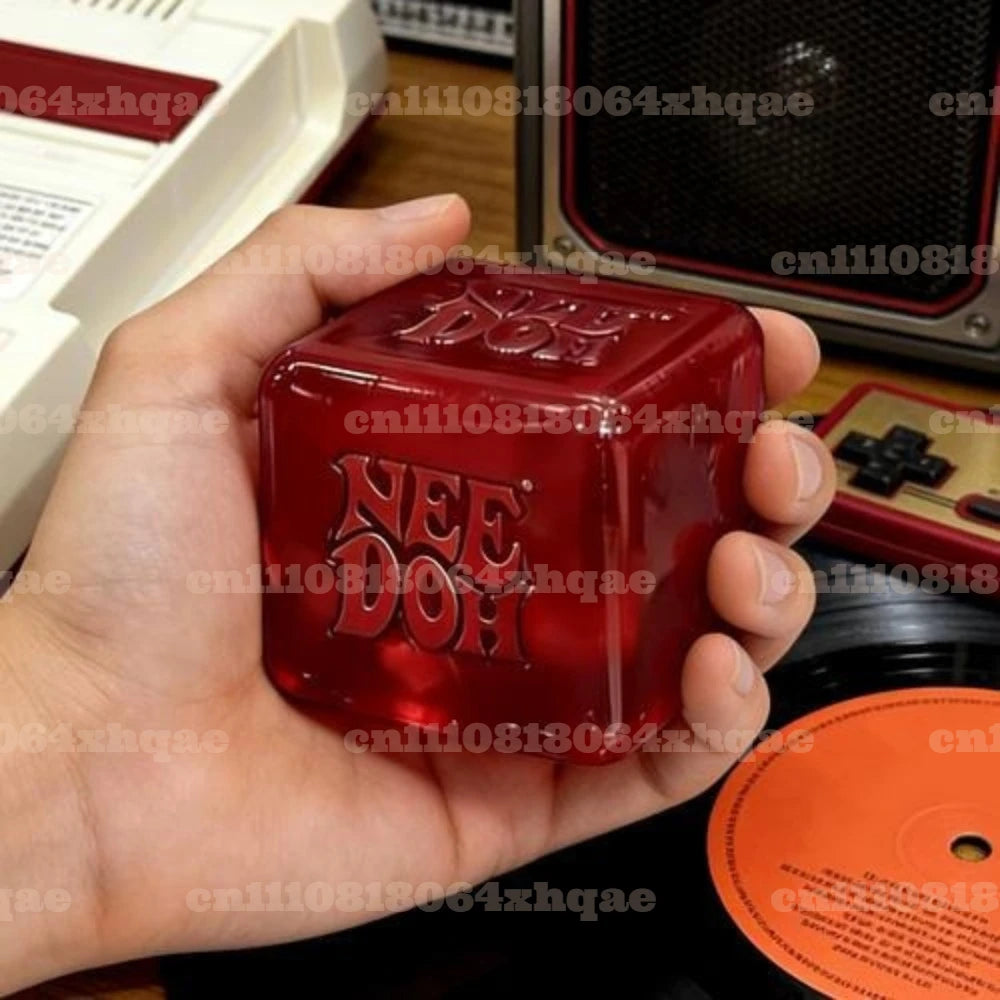Needoh Cube Pinching Toy Soft Relaxing Plaything For Kids