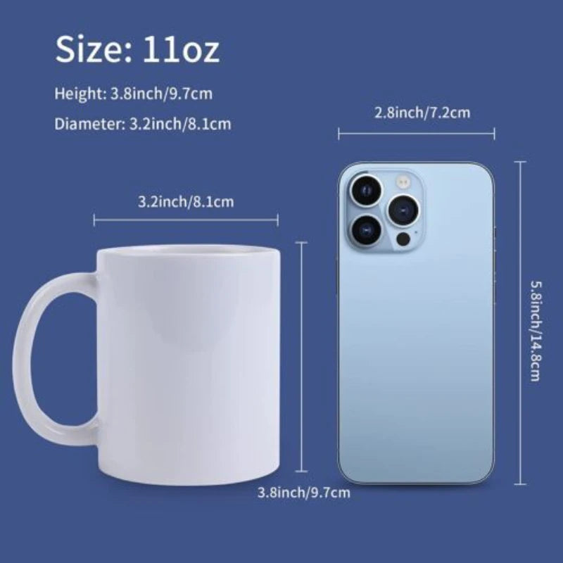 Premium Ceramic Mugs For Professional Sublimation Printing Projects