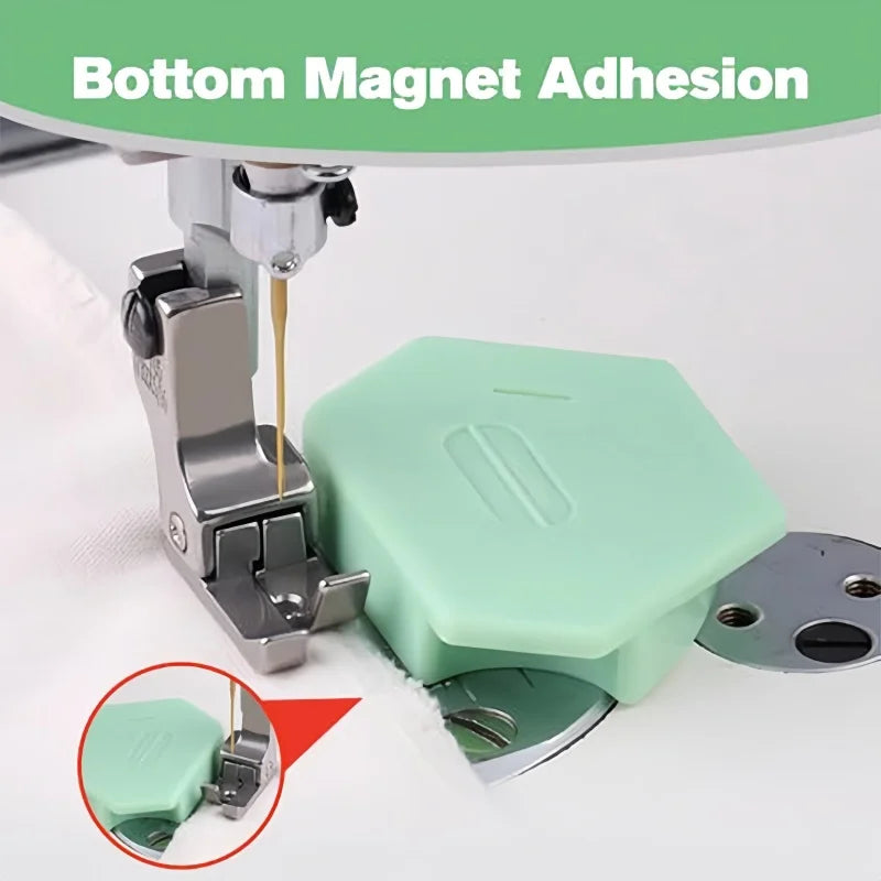 Sewing Magnetic Seam Guide Ruler Hemmer Positioner