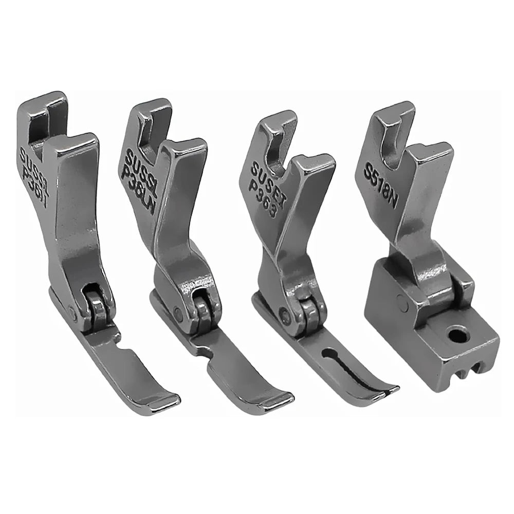OZXHIXU Zipper Presser Foot Set For Singer Brother Juki Lockstitch