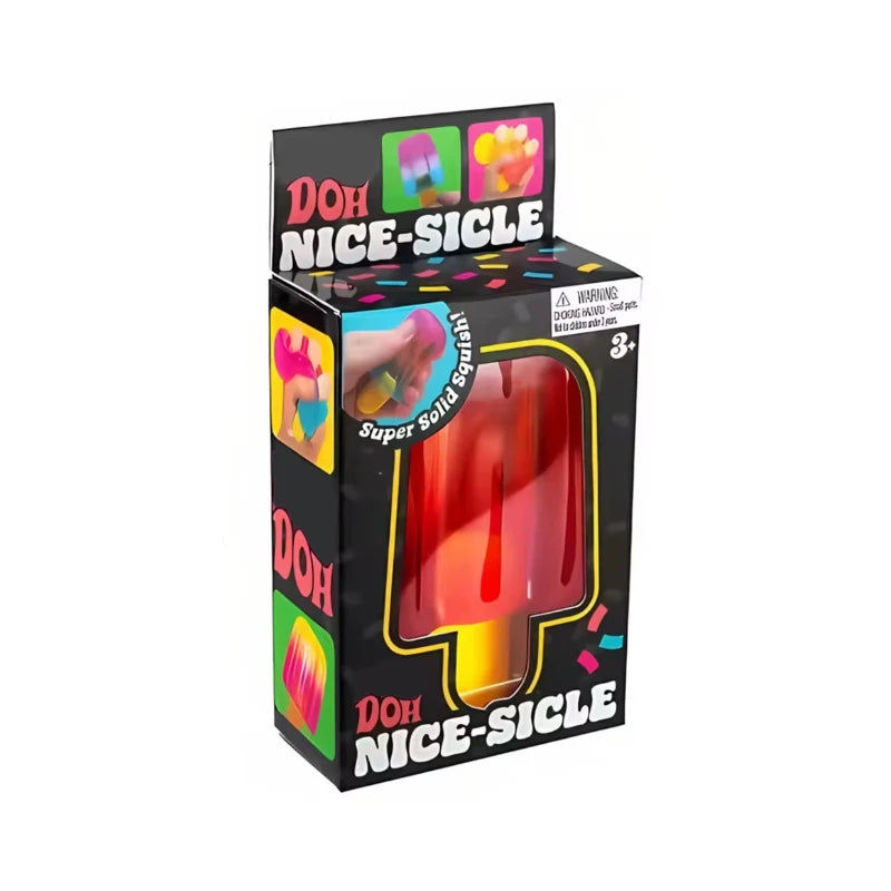 Schylling Needoh Nice Cube sensory toy, stress relieving block, pinch, relieve stress, puzzle and release