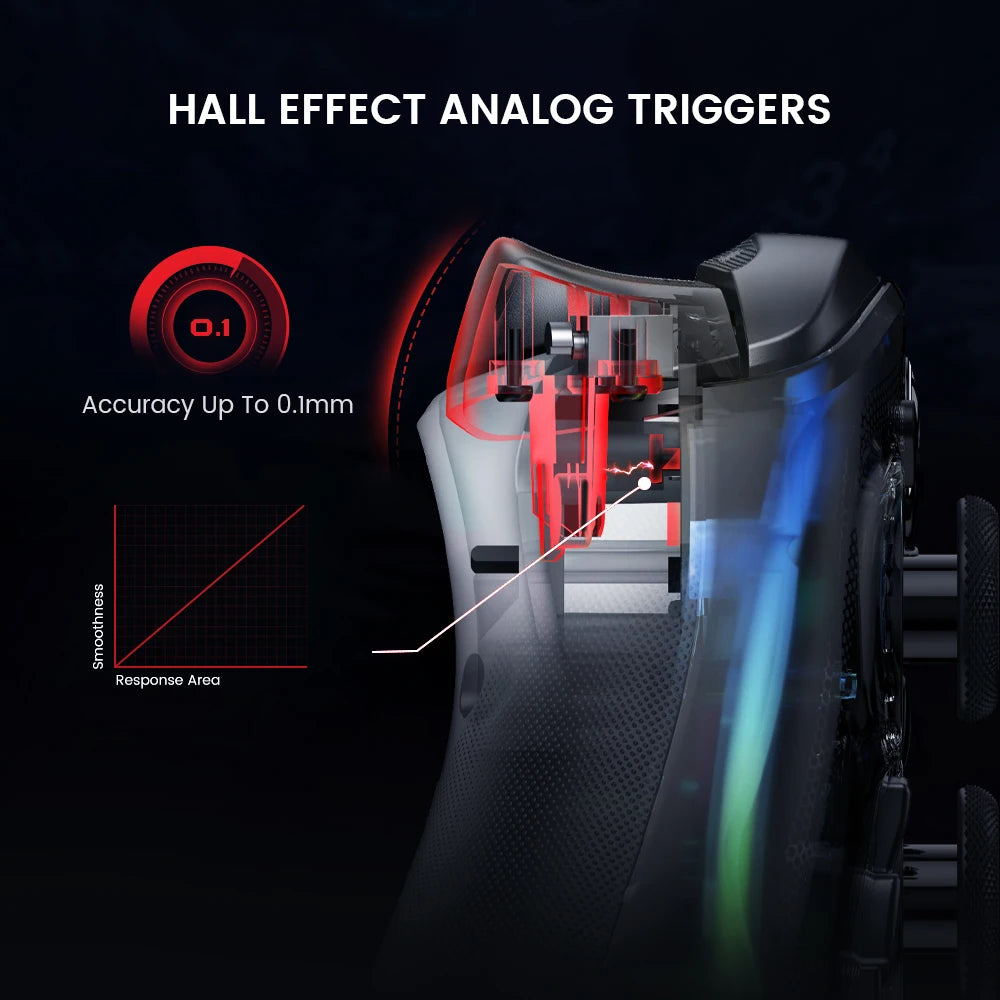 GameSir Kaleid Xbox Controller Wired Gamepad With Hall Effect Joystick For Xbox Series X S Xbox One PC Steam