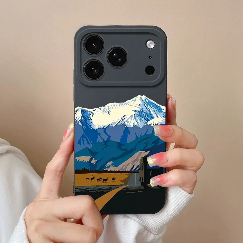 Lighthouse Daisy Sunflower Anti-Fingerprint Case For iPhone 17 Pro Max