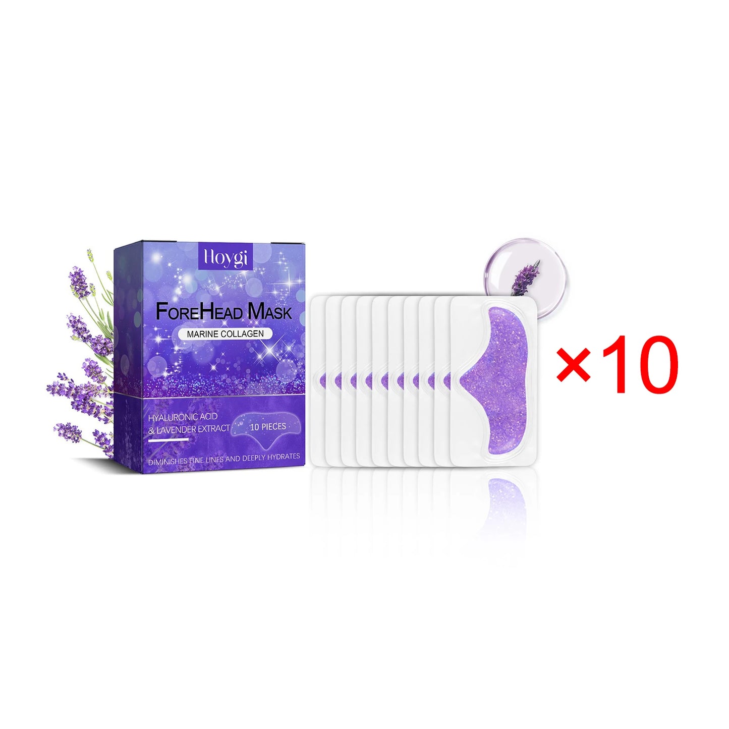 Hoygi Forehead Wrinkles Patches Anti Aging Treatment Mask Kit