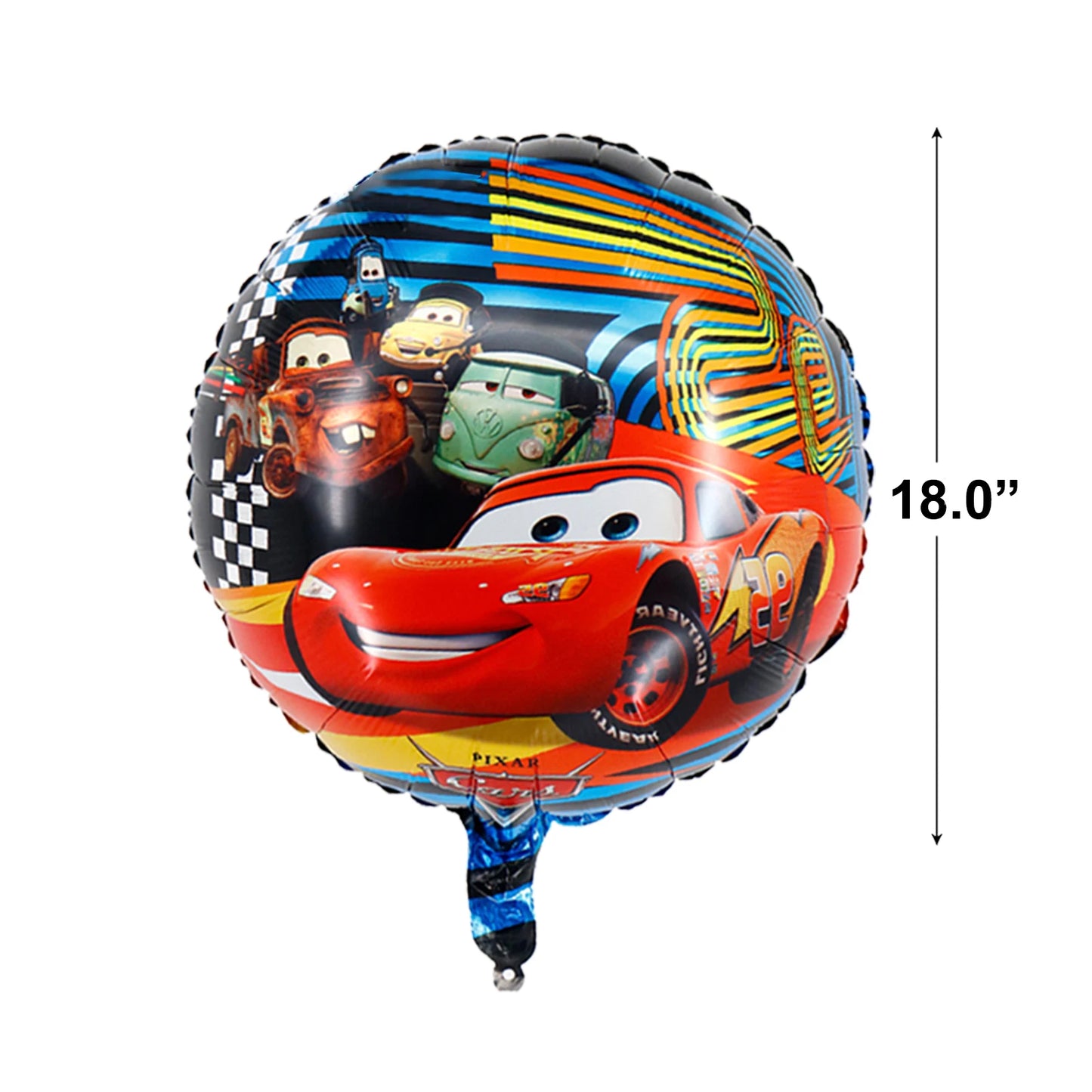 Disney Cartoon Car Foil Balloons For Birthday Party Decorations