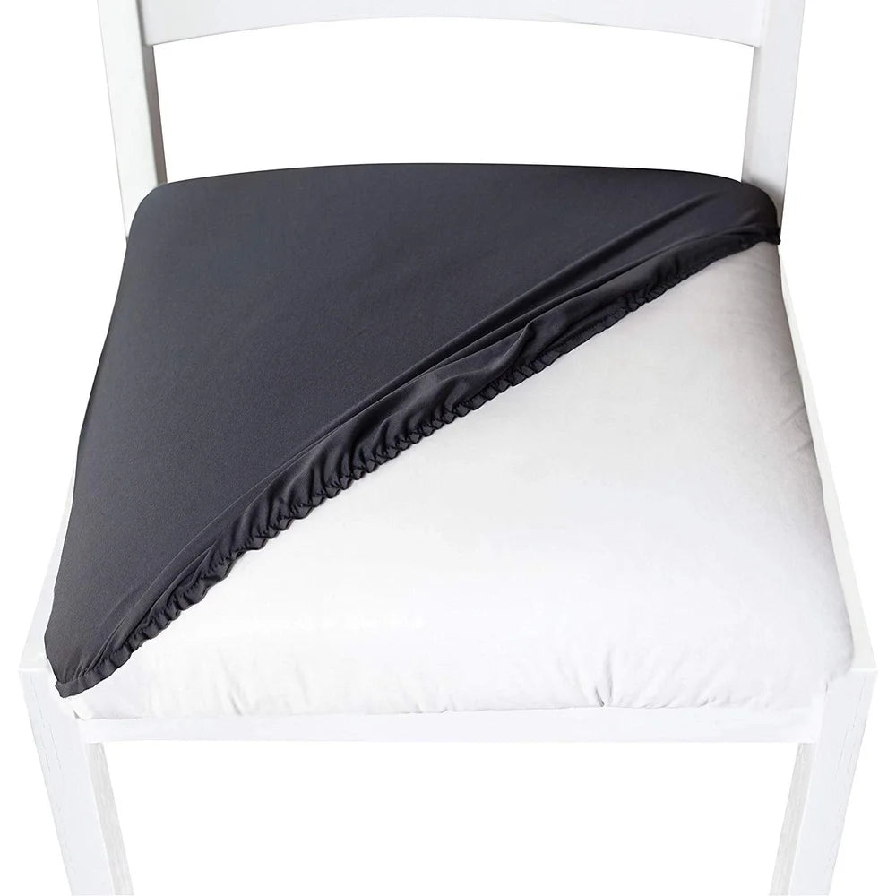 DUTRIEUX Stretchable Chair Seat Covers Set 2 Universal Fit