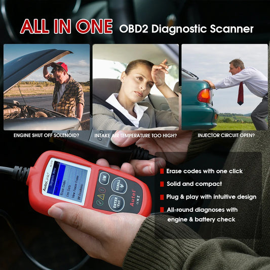 Autel AL319 OBD2 Code Reader Car Diagnostic Tool OBDII Scanner