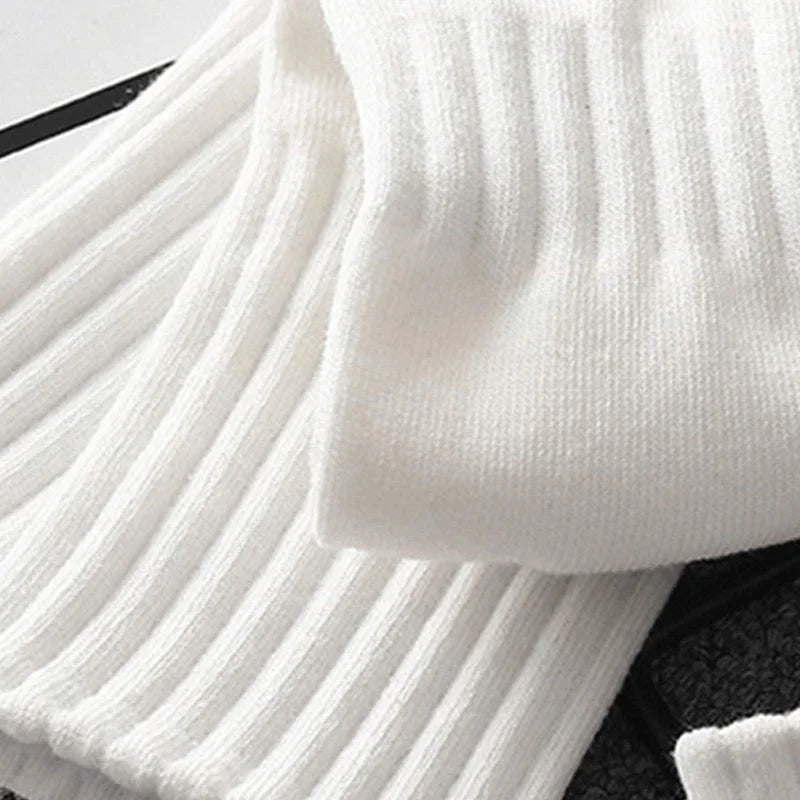 Men's Breathable Socks Anti Odor Sweat Absorbing 5 Pairs