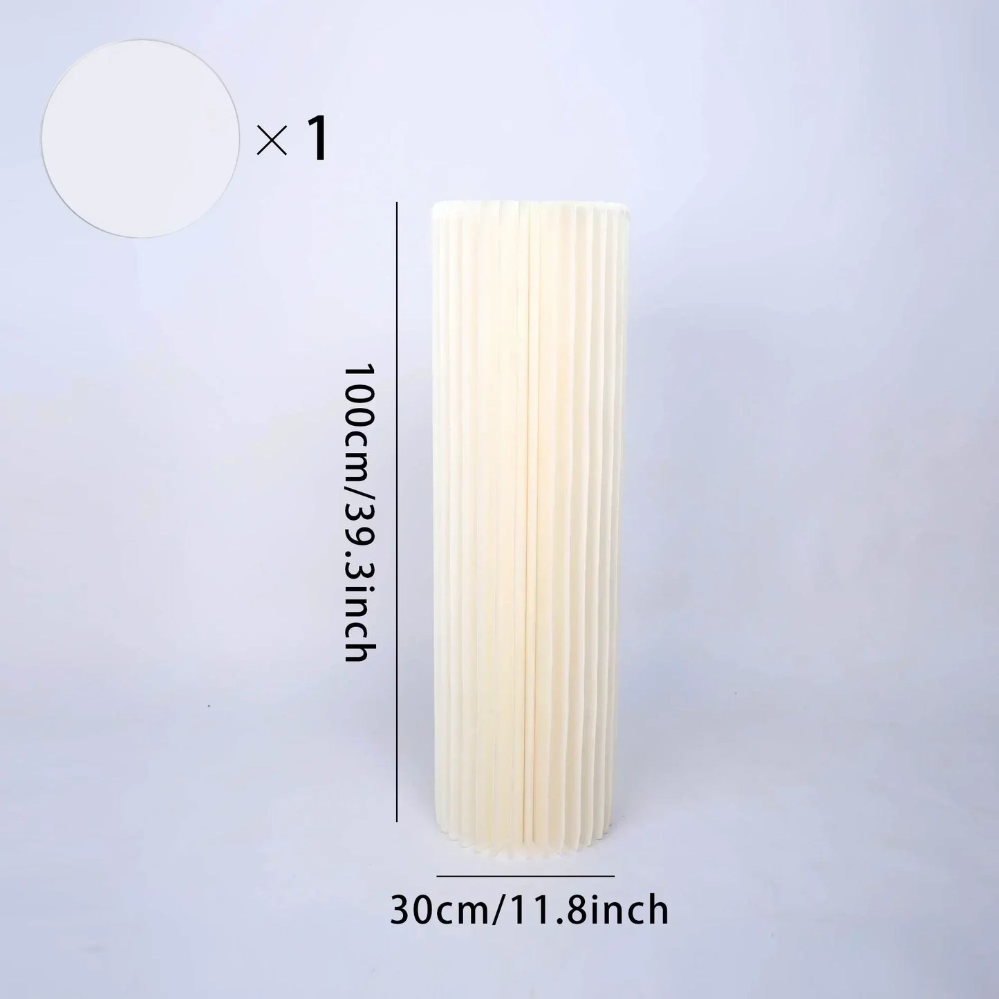 Foldable Paper Columns Cylinder Stands for Wedding and Party Decor