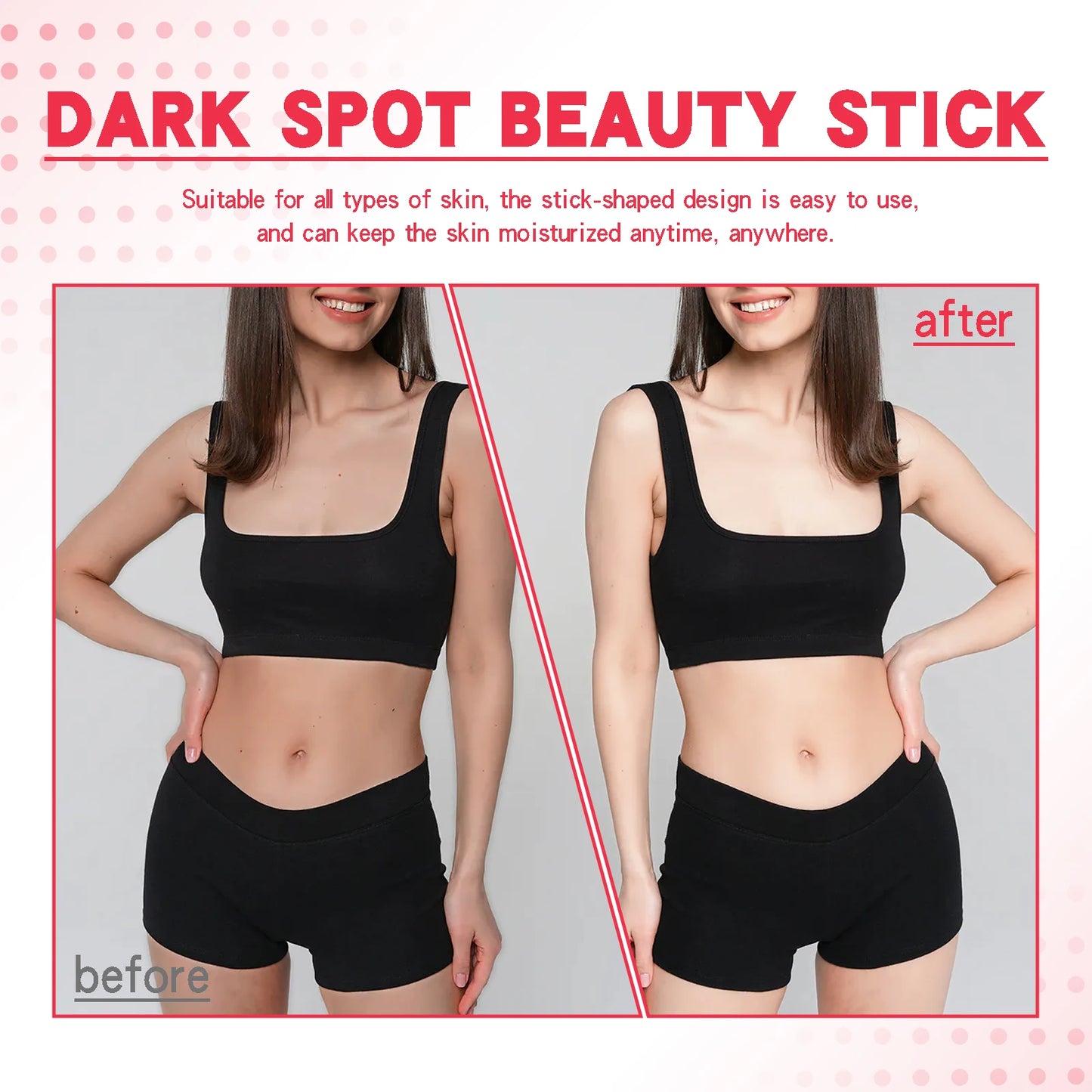 Lightening Body Cream Remove Dark Spots Melanin Bleaching Elbow Armpit Leg Knee Hips Thigh Moisturizing Whitening Underarm Stick