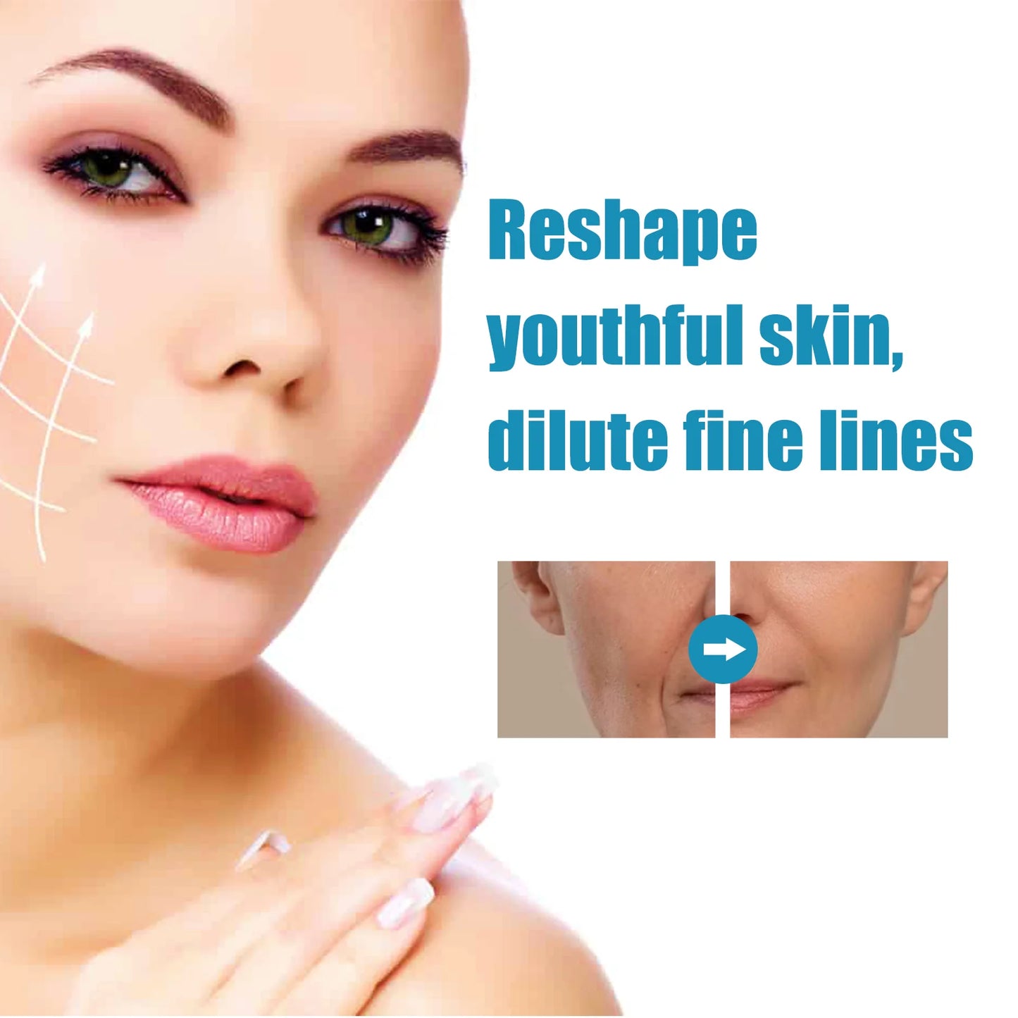 Ouhoe Hyaluronic Acid Facial Essence Deep Moisturizing Serum