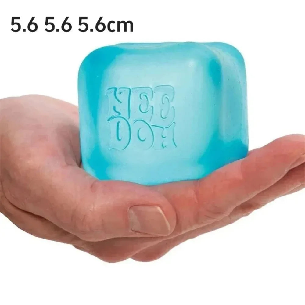 Schylling Needoh Nice Cube Sensory Toy Stress Reliever Pinching Puzzle Solving Venting Block Children's Souvenir Educational Toy