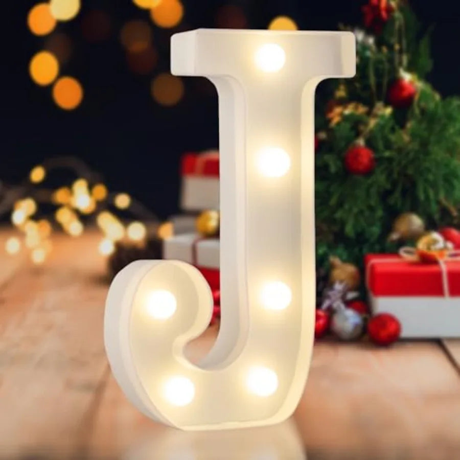 LED Marquee Numbers, 0-9 Light Up Letters, Battery Powered LED Letter Lights for Birthday Party, Christmas Night, Home, Bar, Gr
