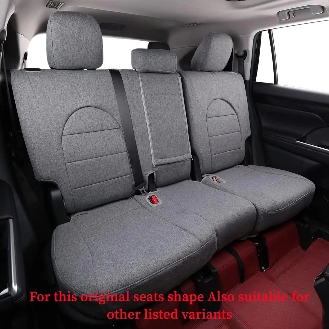 coverdream Polyester 4Runner Car Seat Covers Custom Fit for Toyota 4 Runner 5/7 Seats  SR/SR5/TRD Sport/TRD Off-Road/Limited Truck Seat Covers Full Set Breathable Polyester Seat Protect Covers