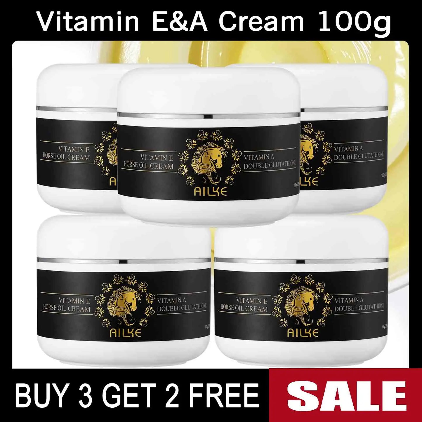 AILKE Collagen Whitening Kit, Skin Moisturizer, Hydration, Remove Dark Spots, Sun Spots, Freckles, Melanin, Even Skin Tone