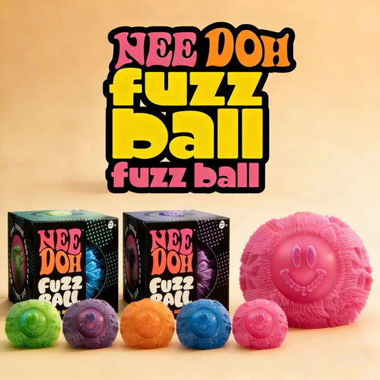 NeeDoh Fuzz Ball Blind Box Series Stress Relief Desktop Toy