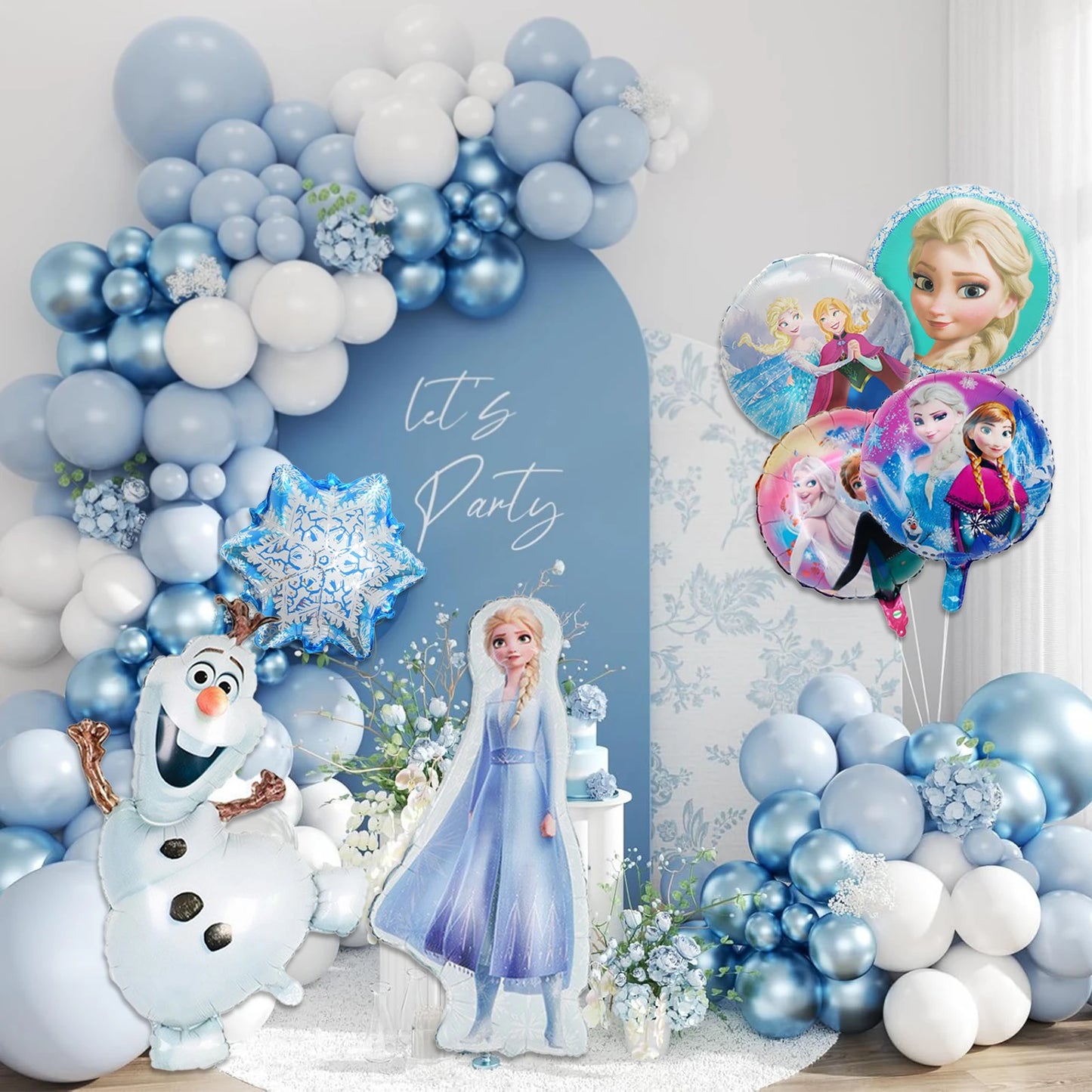 Disney Frozen Birthday Party Balloon Decoration Set