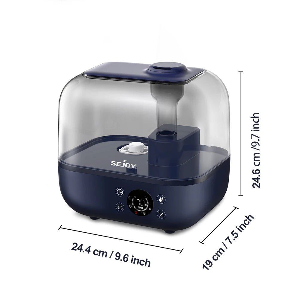 Sejoy Ultrasonic Humidifier Aromatherapy For Large Rooms