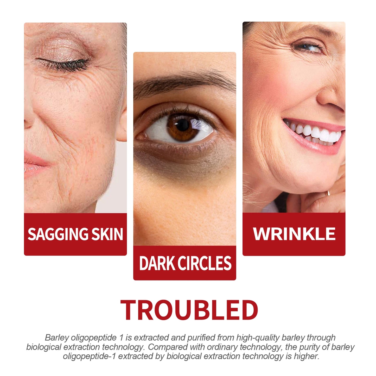 Jaysuing Facial firming essence reduces fine lines and melanin, prevents dry skin, moisturizes and nourishes skin care products