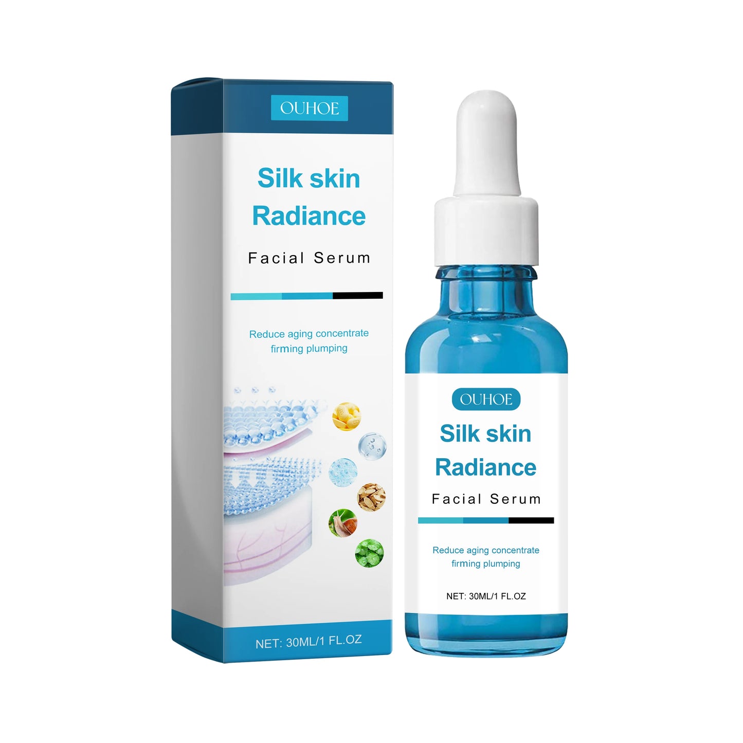 Ouhoe Hyaluronic Acid Facial Essence Deep Moisturizing Serum