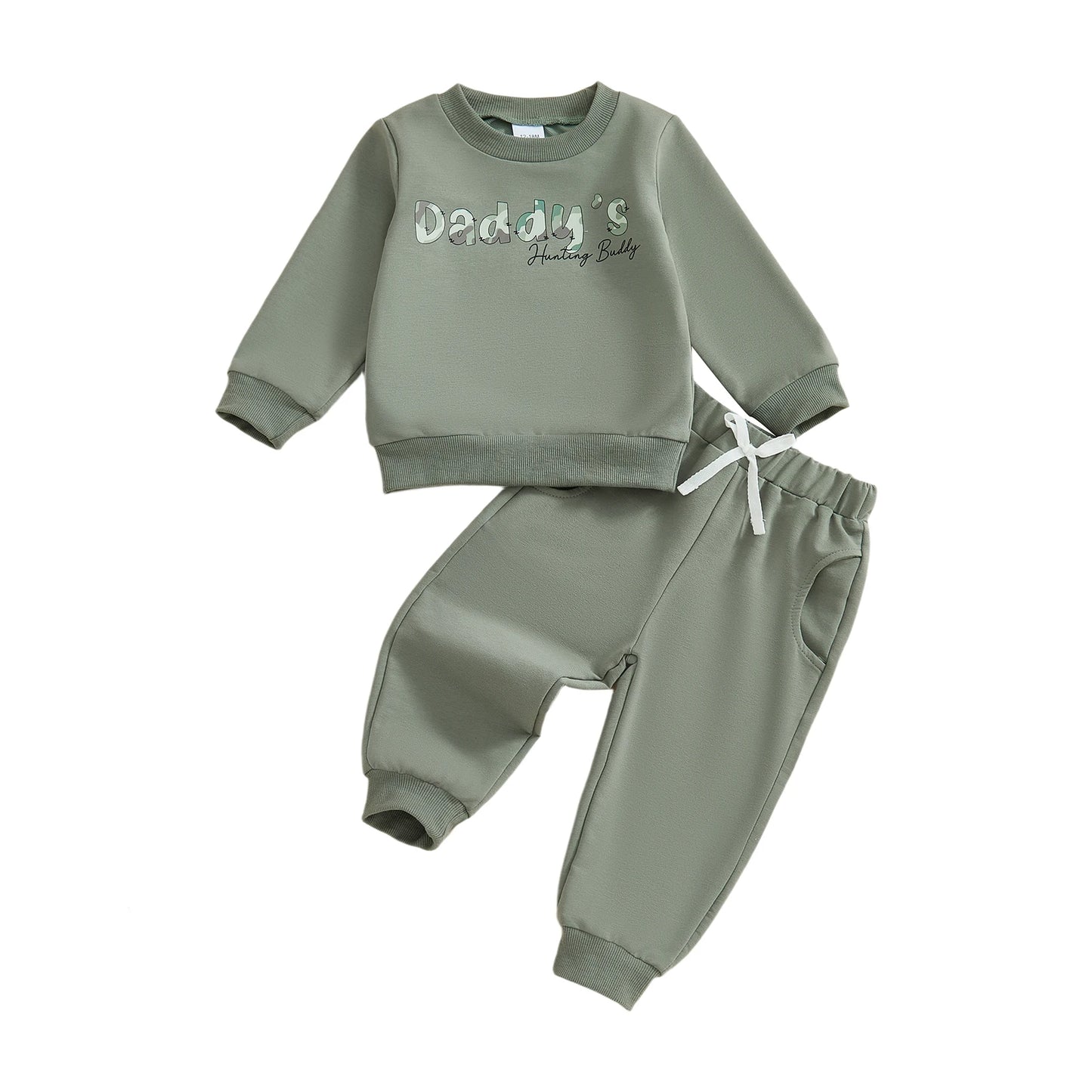 Adorable Infant Winter Floral Print Hooded Jacket And Pants Set