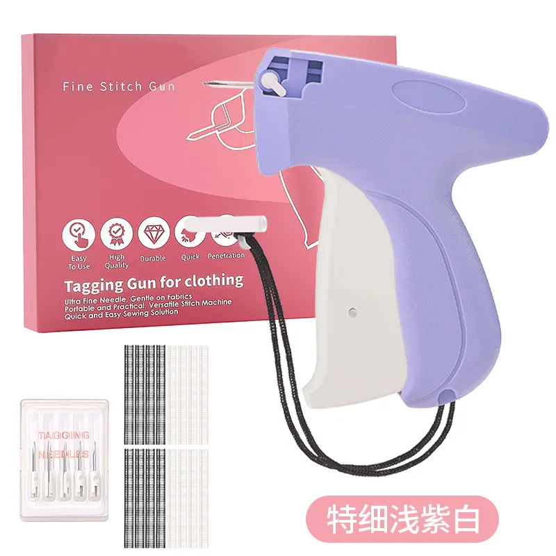 Quick Clothing Fixer Sewing Gun Handheld Garment Stitch Tool Quilt Holder Fastener Tag Fixing Tool for Clothes