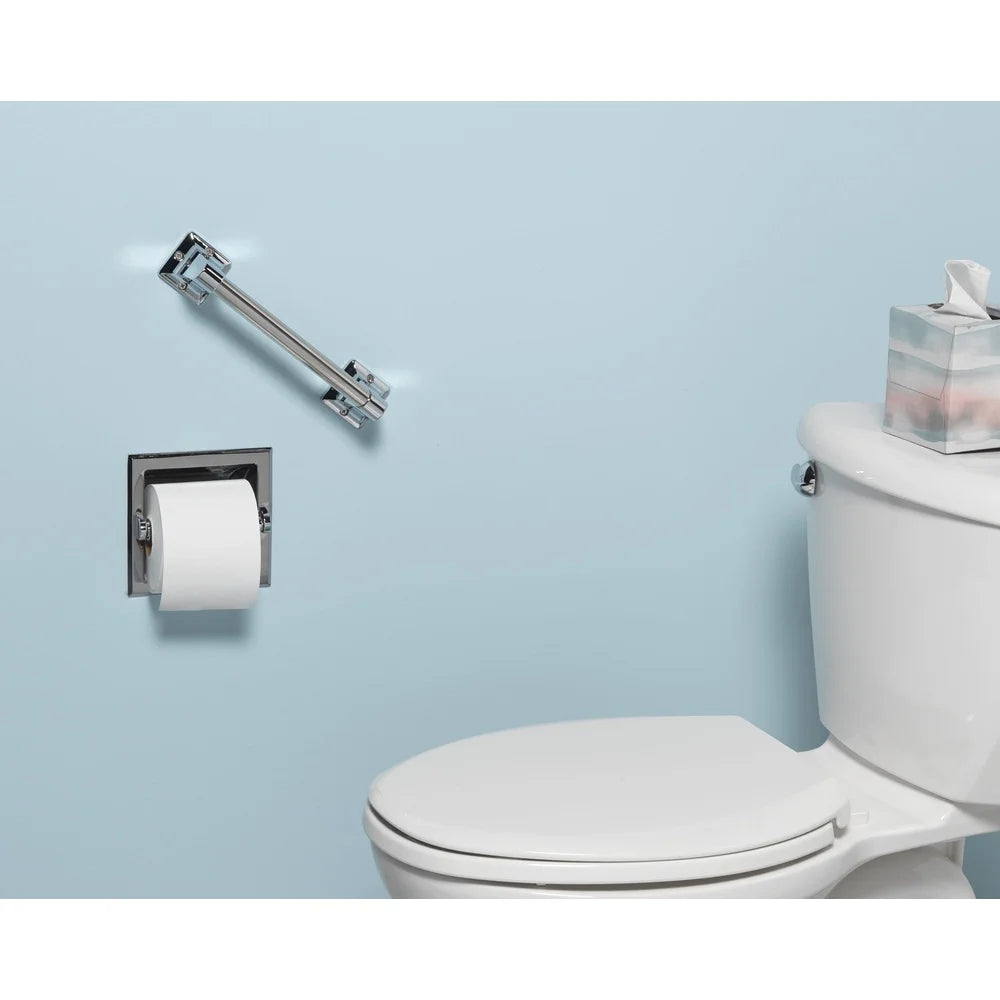 XMSJ Chrome Grab Bar Wall Mount Safety Support For Bathroom