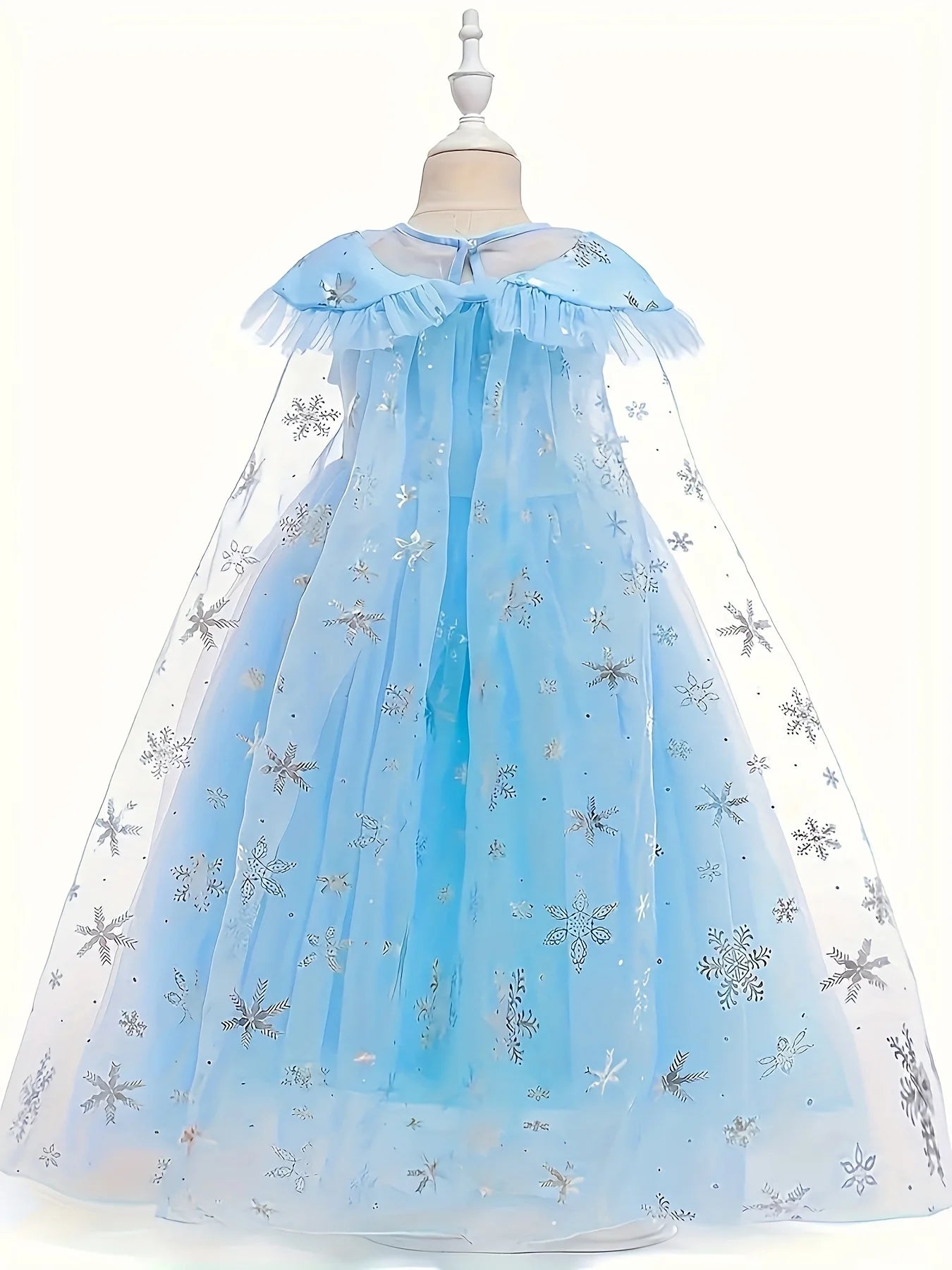 Stunning Frozen Elsa Lights Up Dress For Girls With Light Up Princess Costume Toddler Ankle Length Fairy Tale Gown
