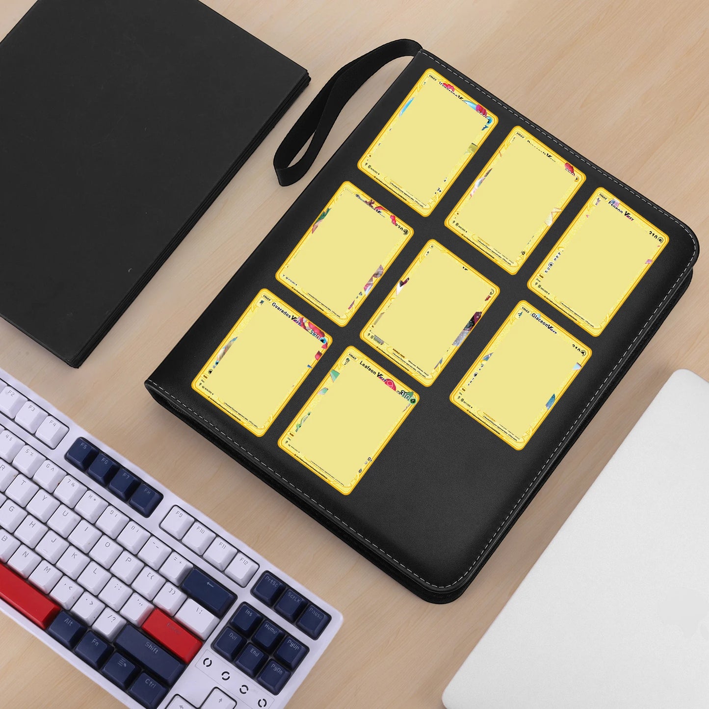 900 Pockets Cards Colletction Album Double Sided Collection Binder Folder PU Collector Album  for Pokemon MTG TCG Sports Cards