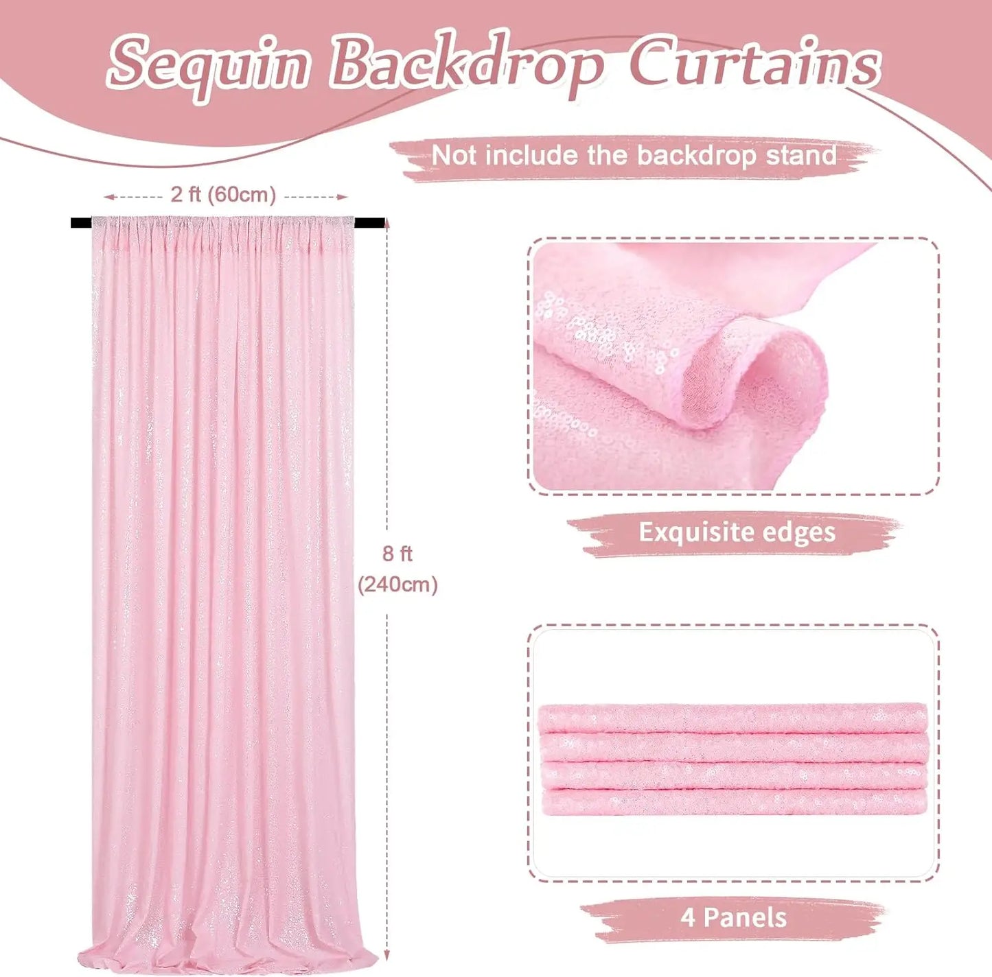 Pink Rose Wall Backdrop For Weddings And Parties Decorations