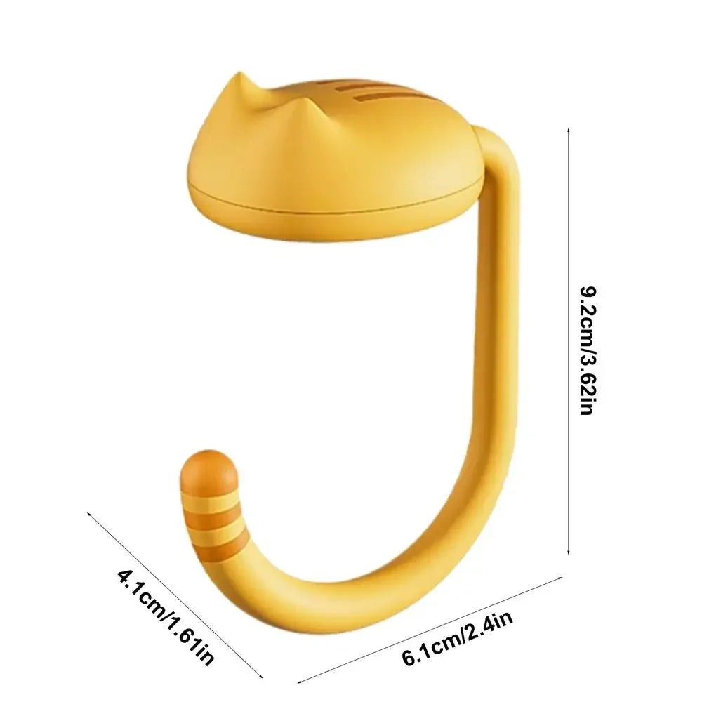 Cat Tail Purse Hook Portable Multifunctional Table Hook