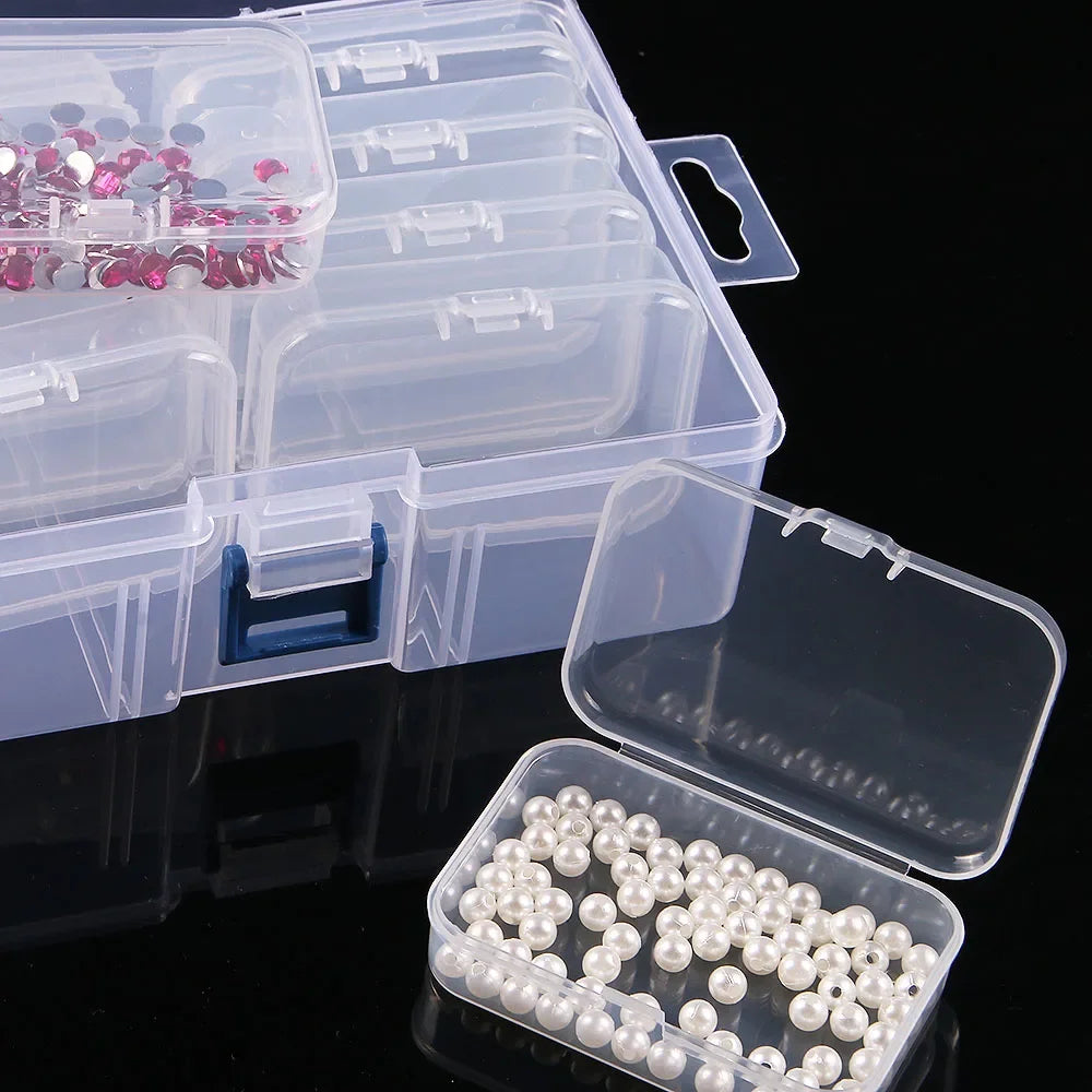 NONEDIY Diamond Painting Storage Box Mosaic Organizer 4 10 12 26 Slots