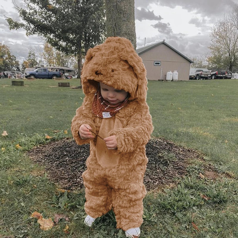 Guangdong CN Cute Puppy Halloween Hooded Jumpsuit Costume